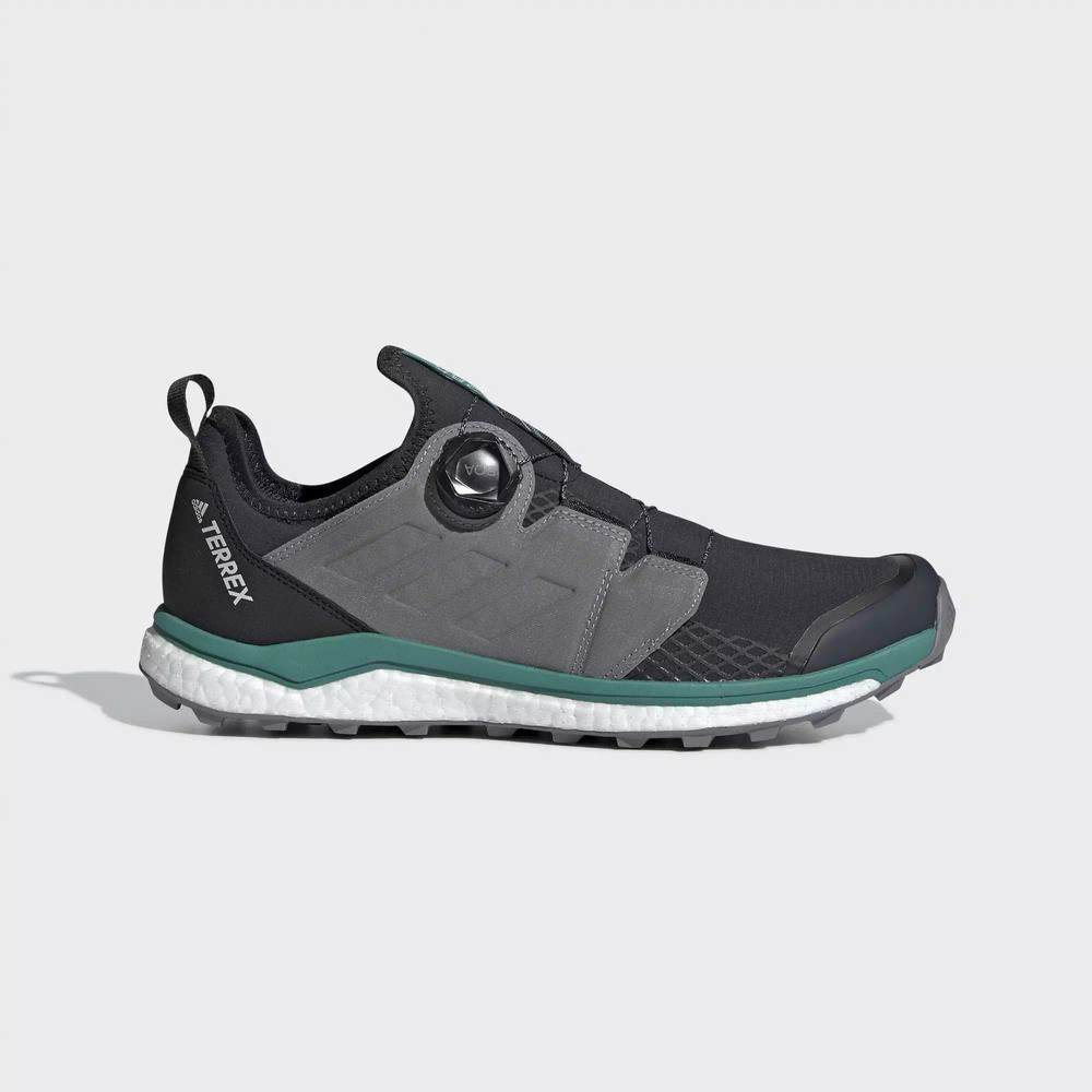 Adidas Terrex Agravic Boa Tenis De Seguridad Grises Para Hombre (MX-59934)